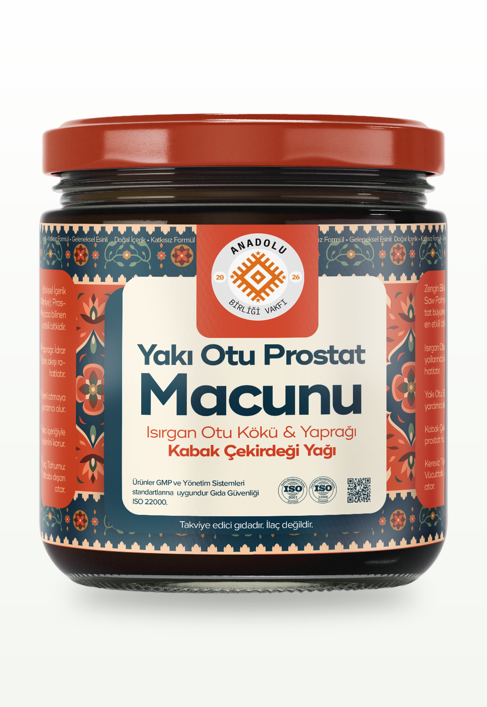 Yakı Otu Prostat Macunu kavanoz görseli